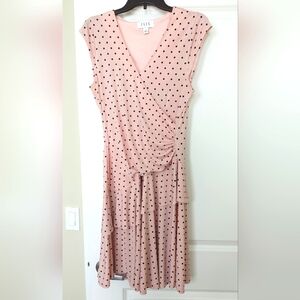 Elle Polkadot Tiered Swing Dress (M)